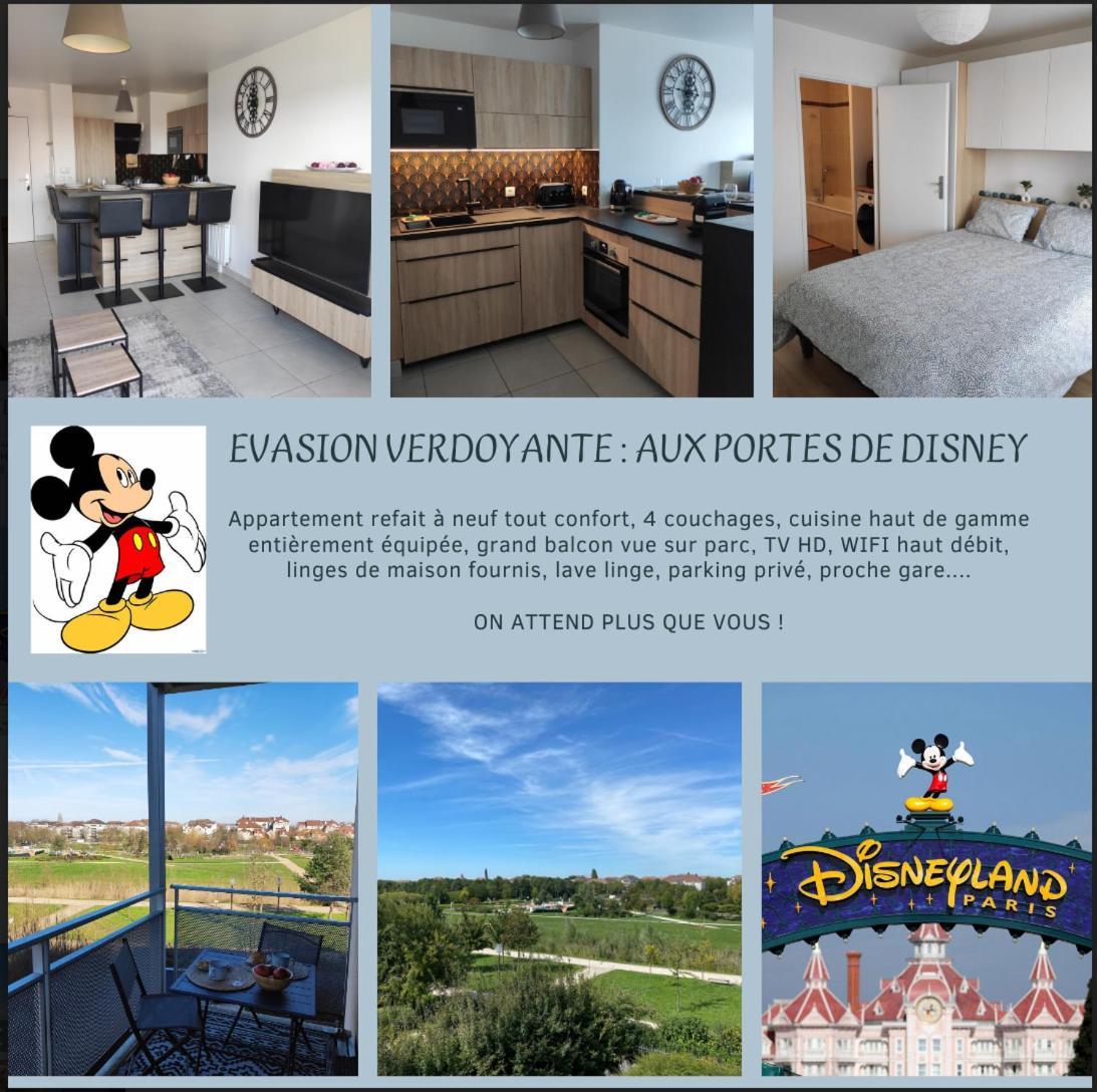 Evasion Verdoyante A Disney Bussy-Saint-Georges Exterior foto